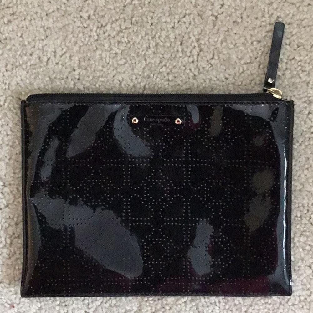 KATE SPADE ♠️ black clutch
